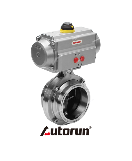 Pneumatic Sanitary Butterfly Valve