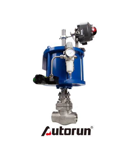 Linear type Pneumatic Welding Globe Valve